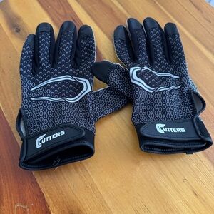 Cutters game day receiver football gloves size L/XL